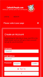 Mobile Screenshot of catholicpeople.com
